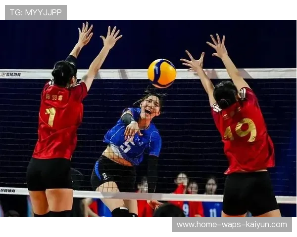女排主攻连续拿分打懵对手：激动人心的核心力量展现